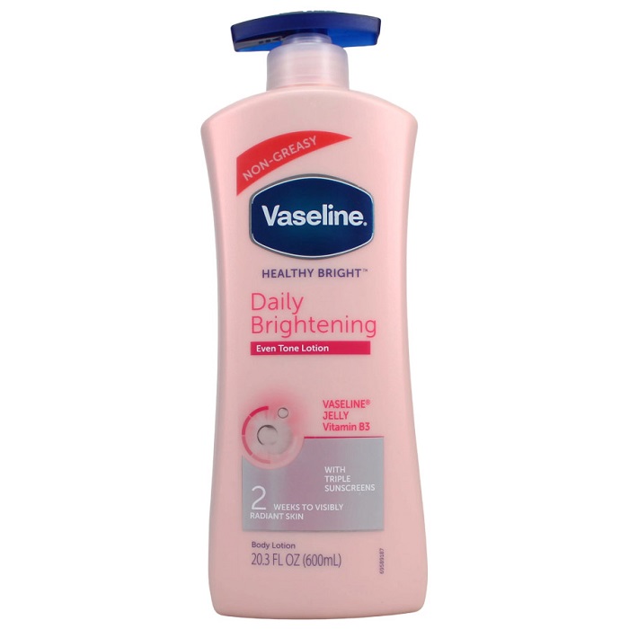 Vaseline Daily Brightening Even Tone Lotion - 600ml